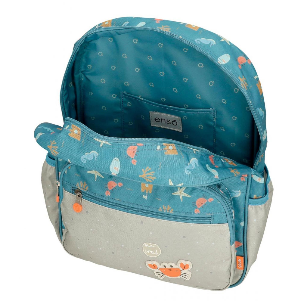 Mochila Enso Mr.Crab 38X30X12Cm Adaptavel A Carro 97524D1 ( Imagem 4 de 4 ) - Preview
