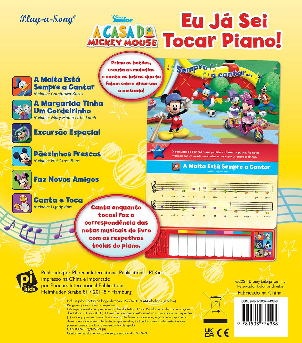 Mickey - Eu Já Sei Tocar Piano! ( Imagem 3 de 3 ) - Preview