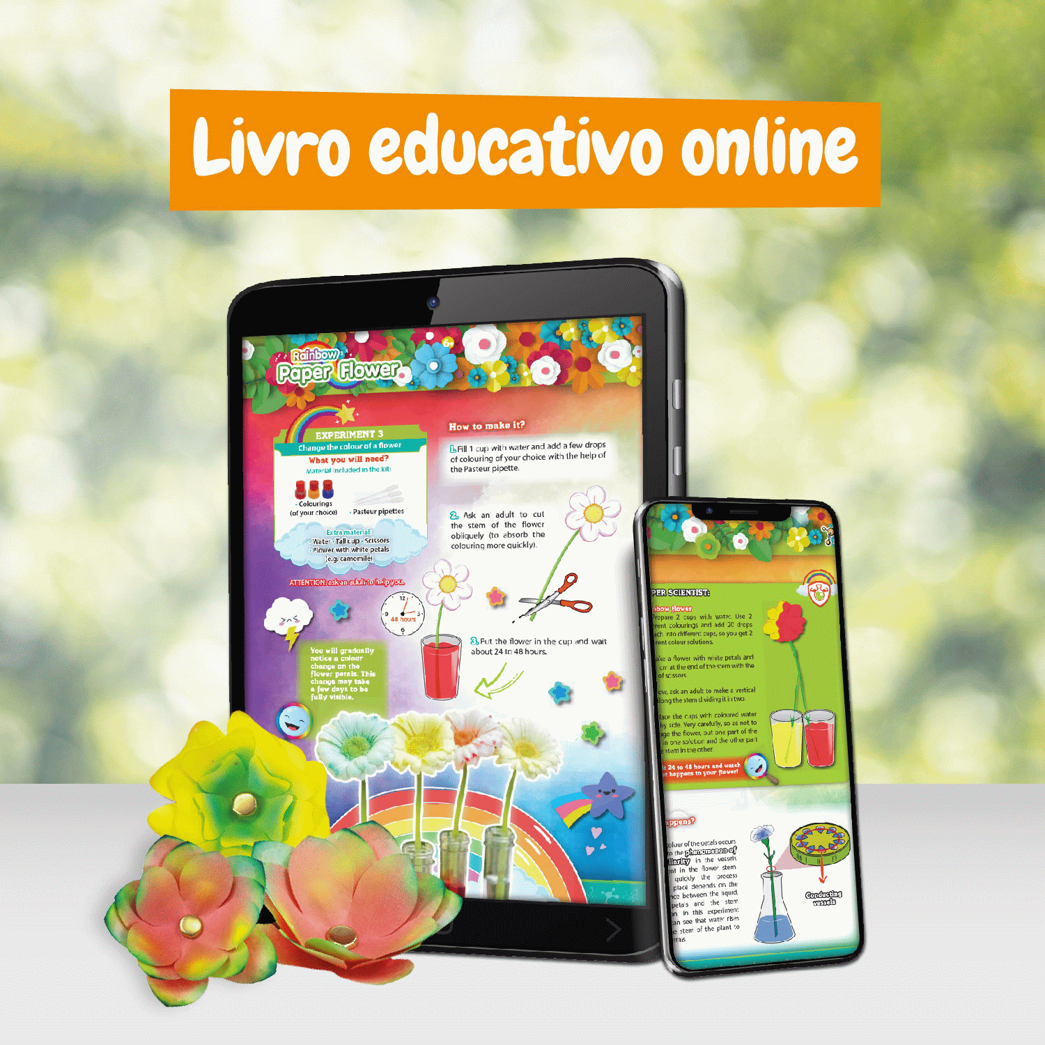Science4you Fábrica de Flores de Papel  ( Imagem 5 de 9 ) - Preview