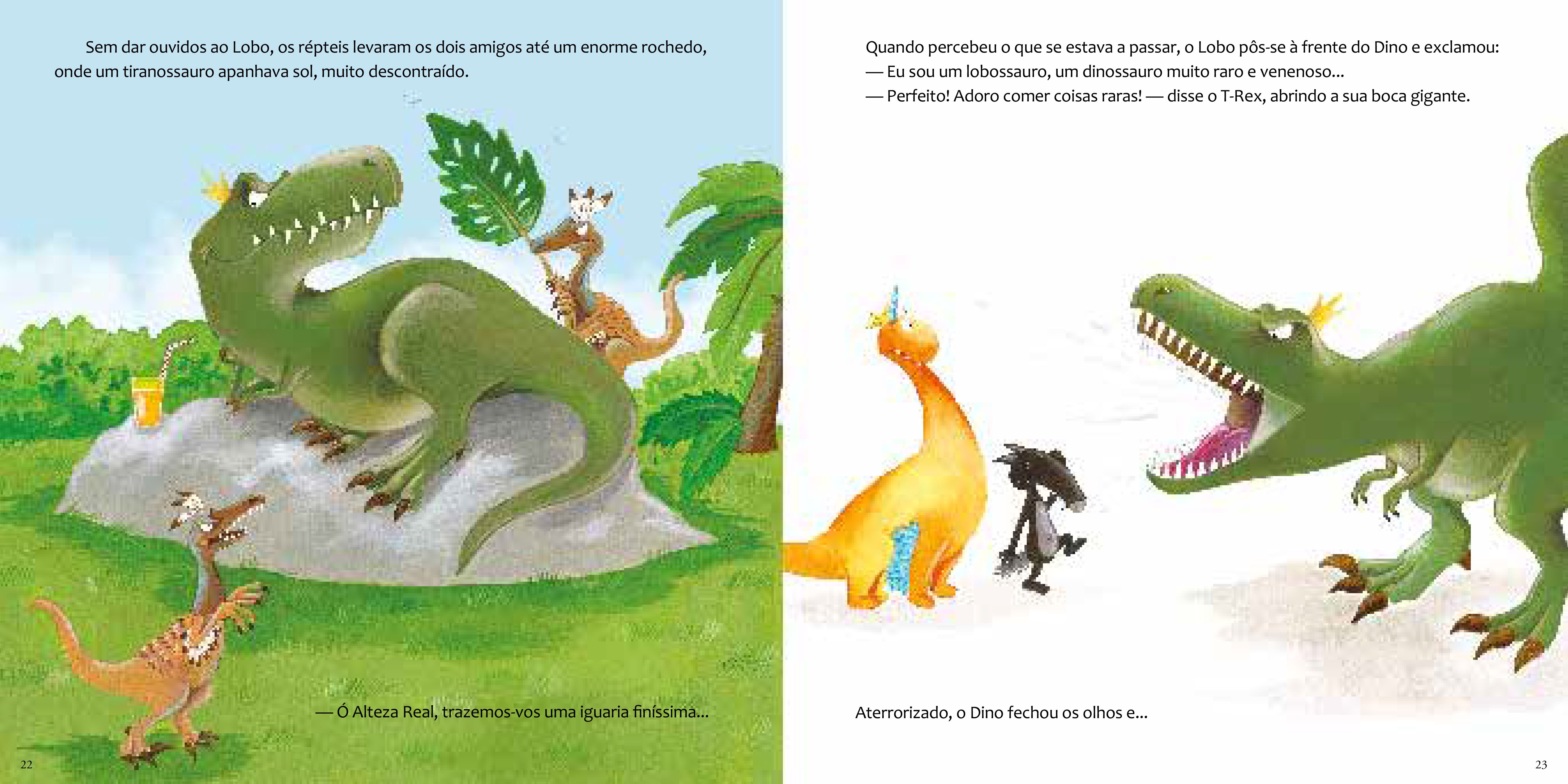 O Lobo que Gostava de Dinossauros ( Imagem 2 de 2 ) - Preview