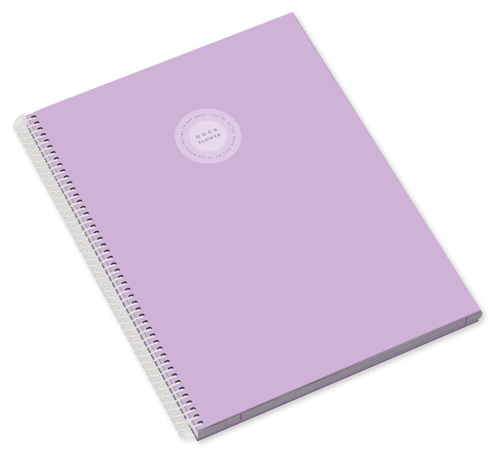 Caderno Espiral Capa Dura A4 80F 90G Campus Moonflower Quadriculado 24 ( Imagem 2 de 4 ) - Preview