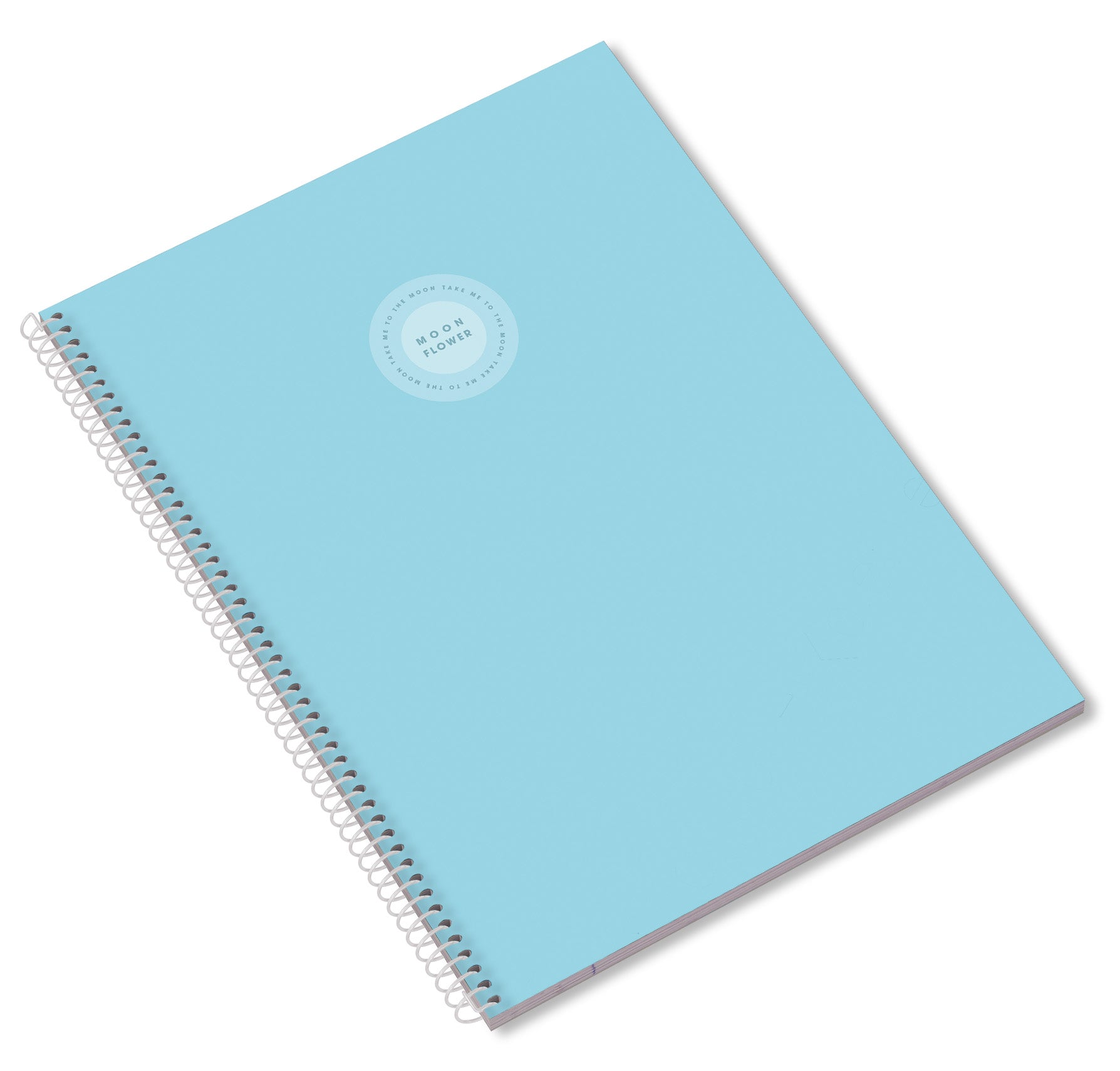 Caderno Espiral A4 80F Campus Moonflower Quadriculado 24 ( Imagem 2 de 4 ) - Preview