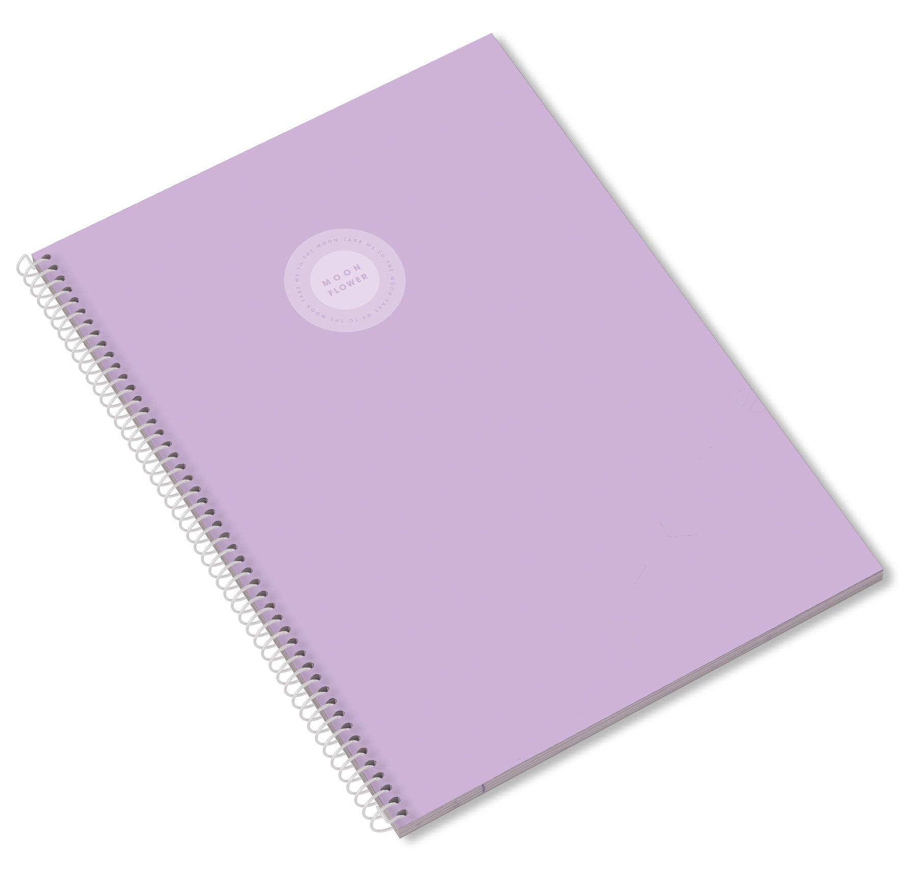 Caderno Espiral A4 80F Campus Moonflower Quadriculado 24 ( Imagem 4 de 4 ) - Preview