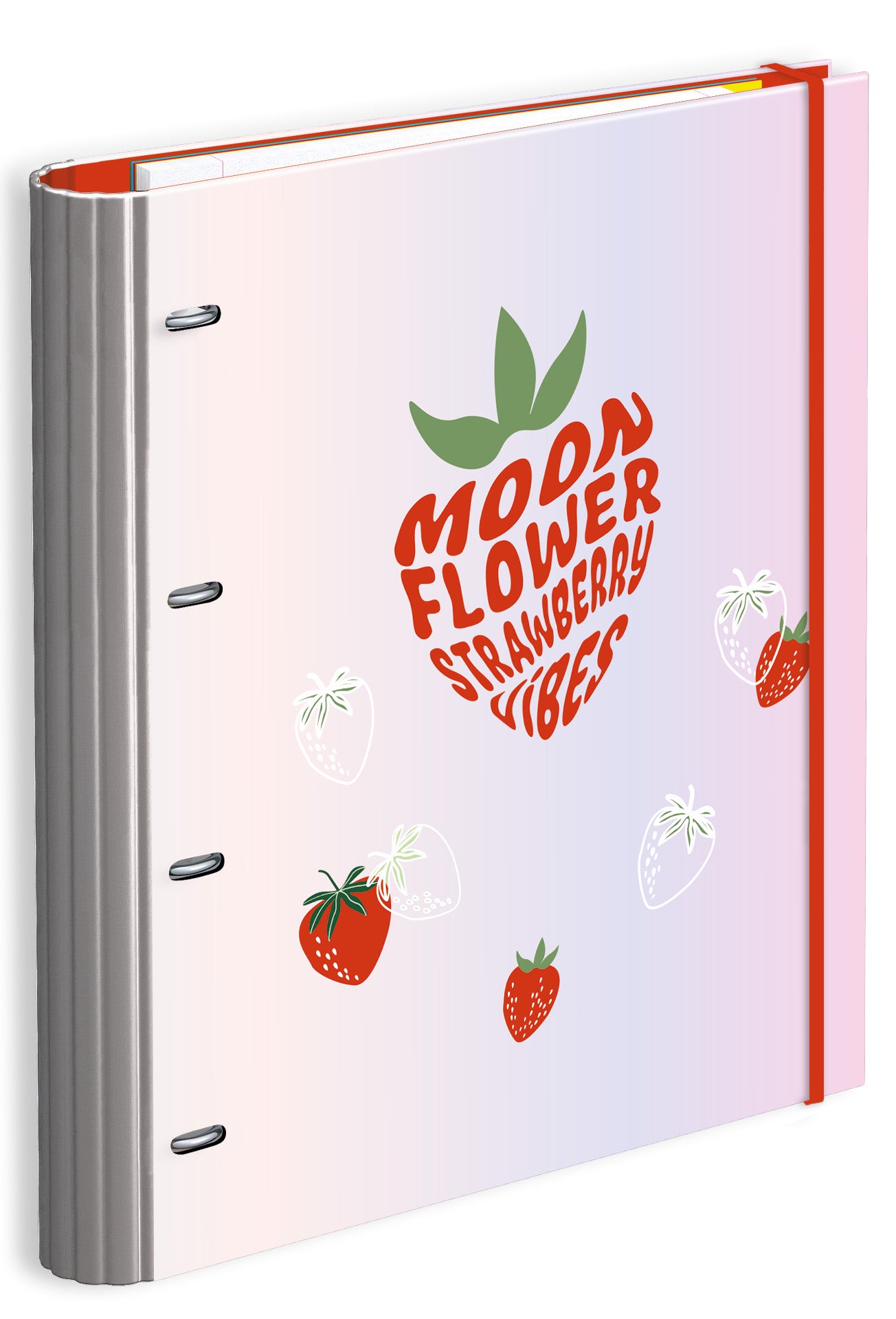 Capa A4 4 Argolas Lombada 7 Vincos Rec+Ind Teen Moonflower 24 ( Imagem 3 de 3 ) - Preview