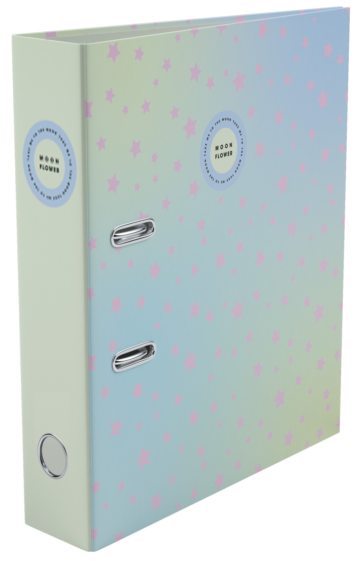 Capa A4 Lombada Larga Teen Moonflower 24 ( Imagem 2 de 4 ) - Preview