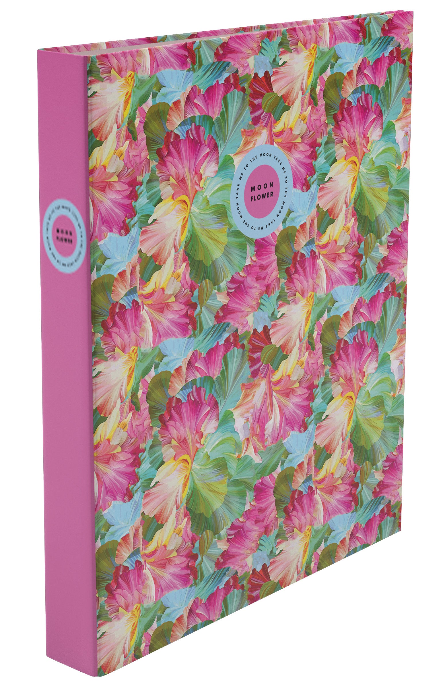 Capa A4 2 Argolas Lombada Estreita Teen Moonflower 24 ( Imagem 3 de 3 ) - Preview