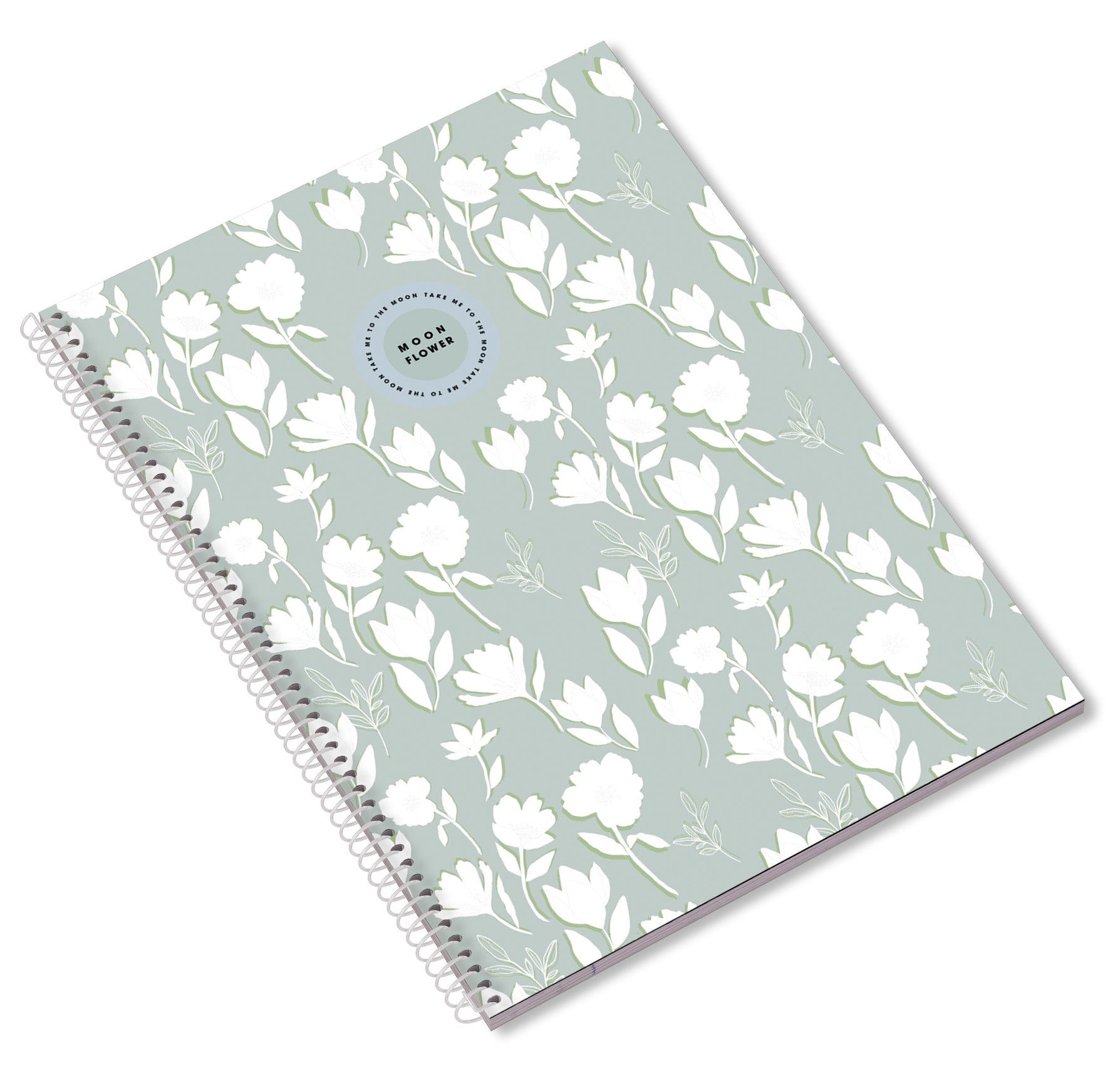 Caderno Espiral A4 80F Teen Moonflower Pautado 24 ( Imagem 2 de 4 ) - Preview