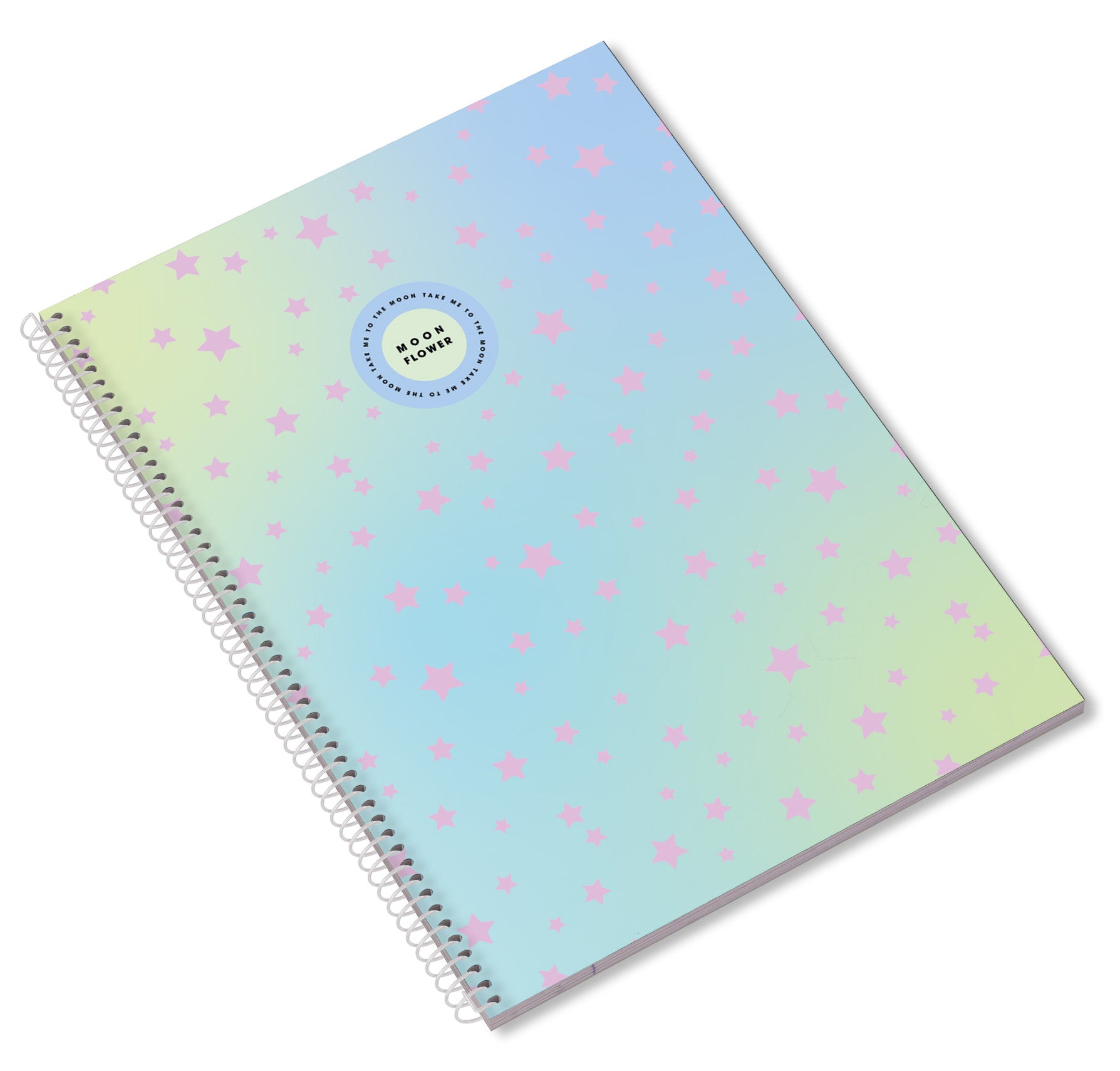 Caderno Espiral A4 80F Teen Moonflower Pautado 24 ( Imagem 3 de 4 ) - Preview