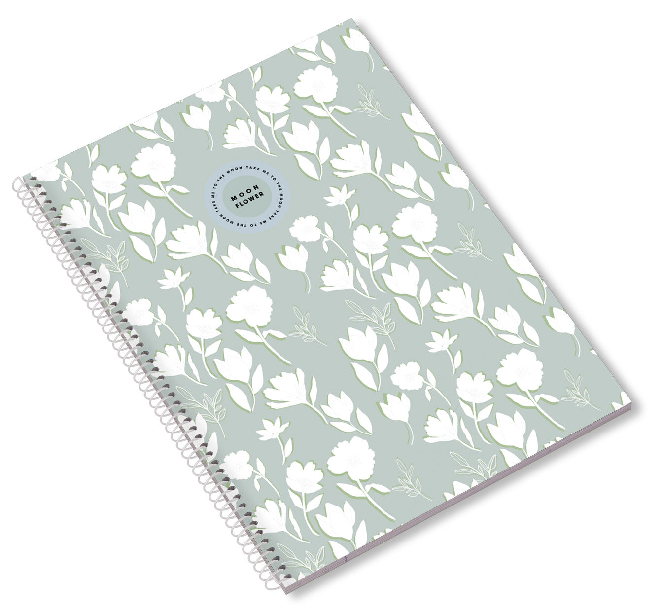 Caderno Espiral A5 80F Teen Moonflower Pautado 24 ( Imagem 2 de 4 ) - Preview