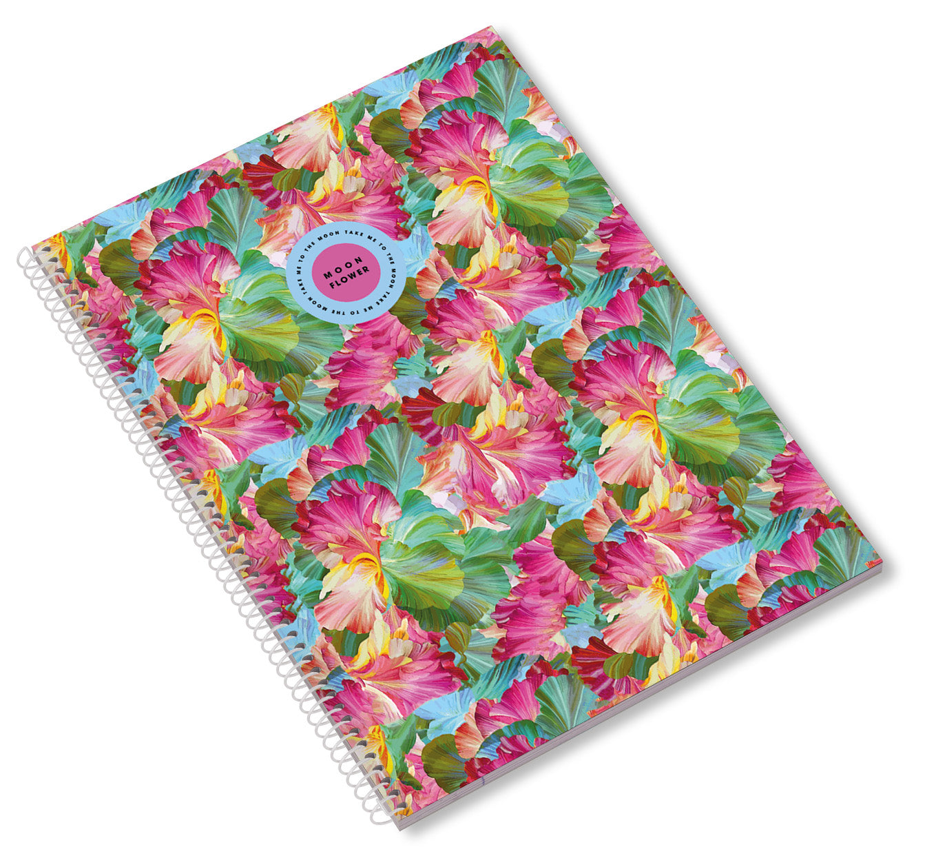 Caderno Espiral A5 80F Teen Moonflower Pautado 24 ( Imagem 4 de 4 ) - Preview