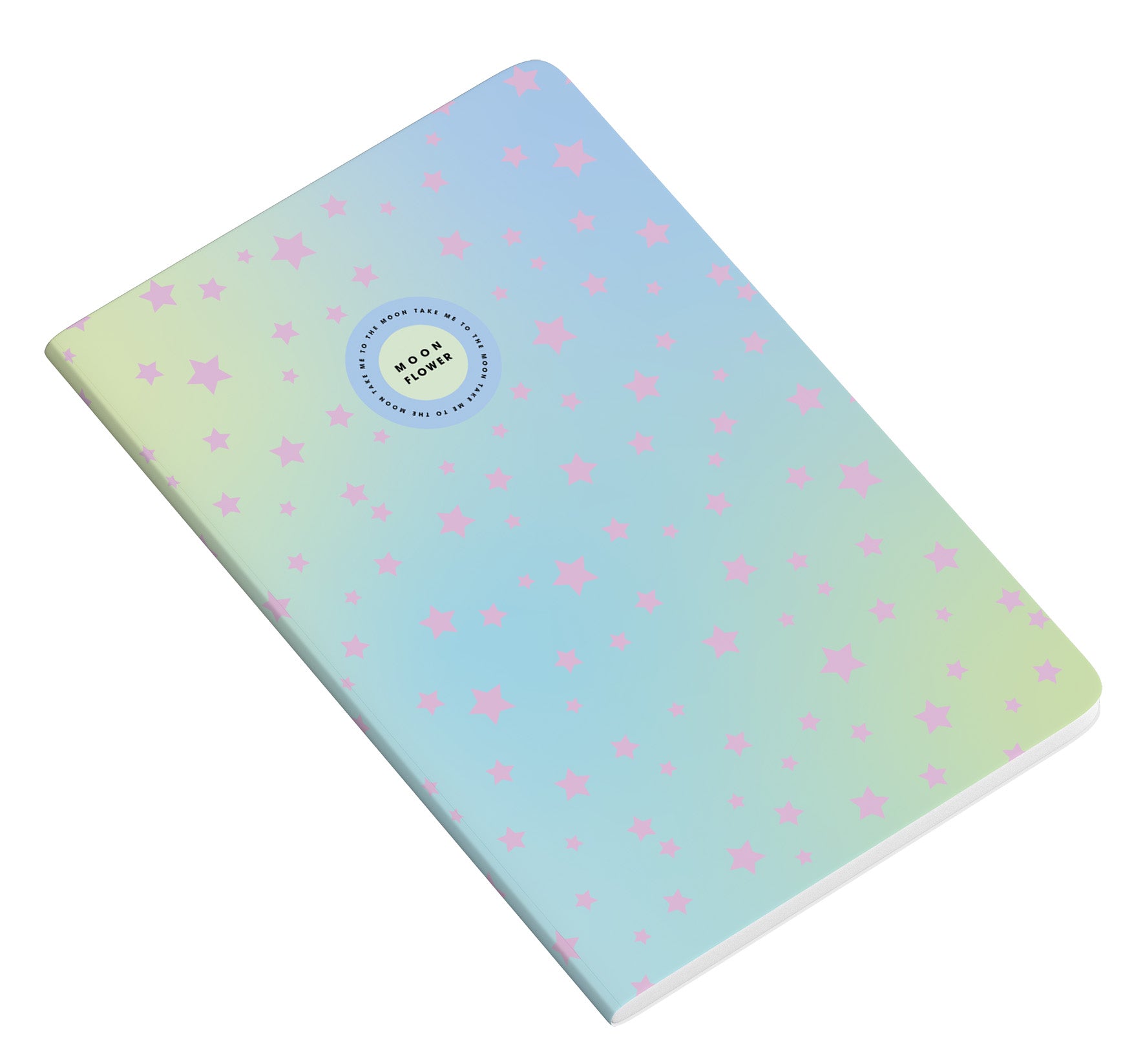Caderno Agrafado PP A4 48F 90G Teen Moonflower Quadriculado 24 ( Imagem 3 de 4 ) - Preview
