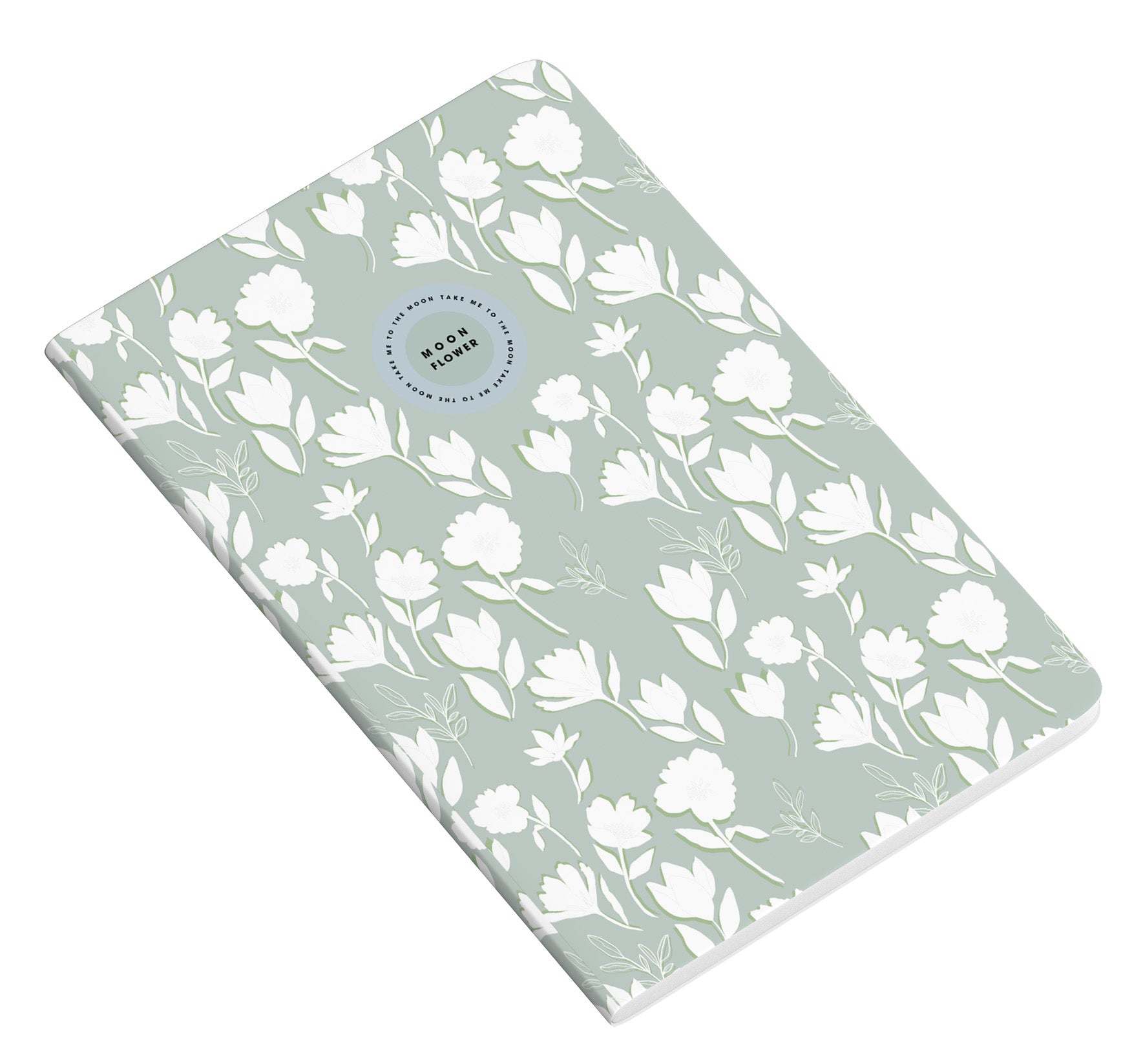 Caderno Agrafado PP A4 48F 90G Teen Moonflower Pautado 24 ( Imagem 4 de 4 ) - Preview