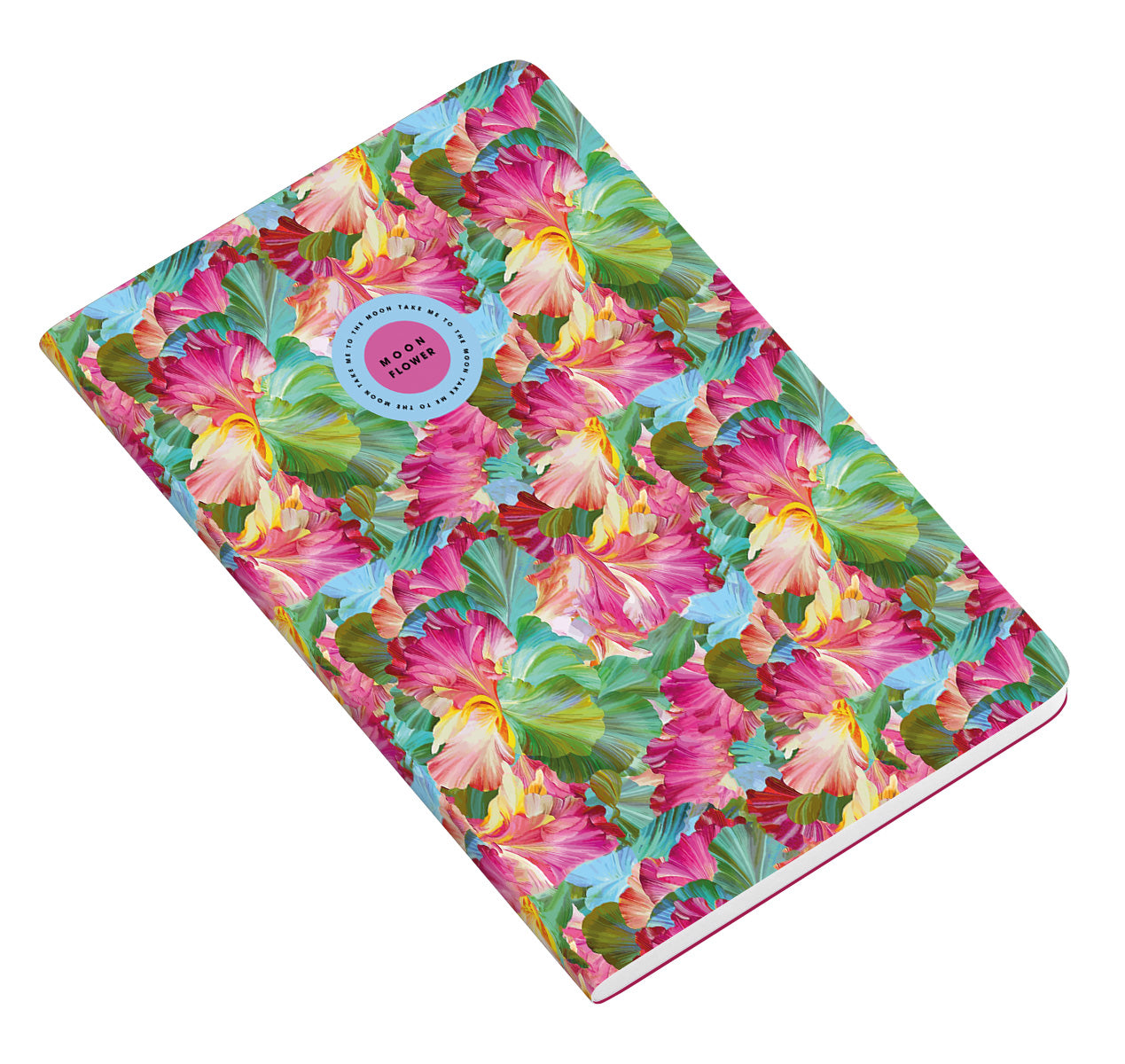 Caderno Agrafado A5 48F 90G Teen Moonflower Pautado 24 ( Imagem 3 de 4 ) - Preview