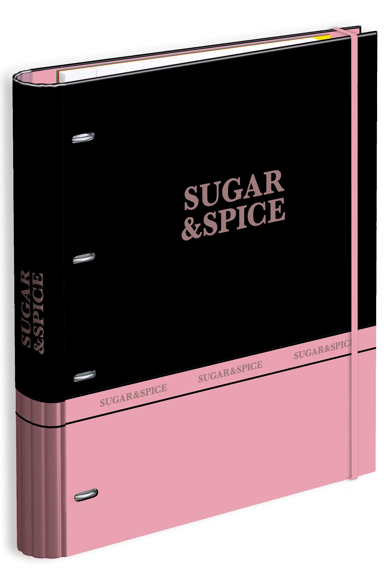 Capa A4 4 Argolas Lombada 7 Vincos Rec+Ind Sugar&Spice 24 ( Imagem 3 de 3 ) - Preview