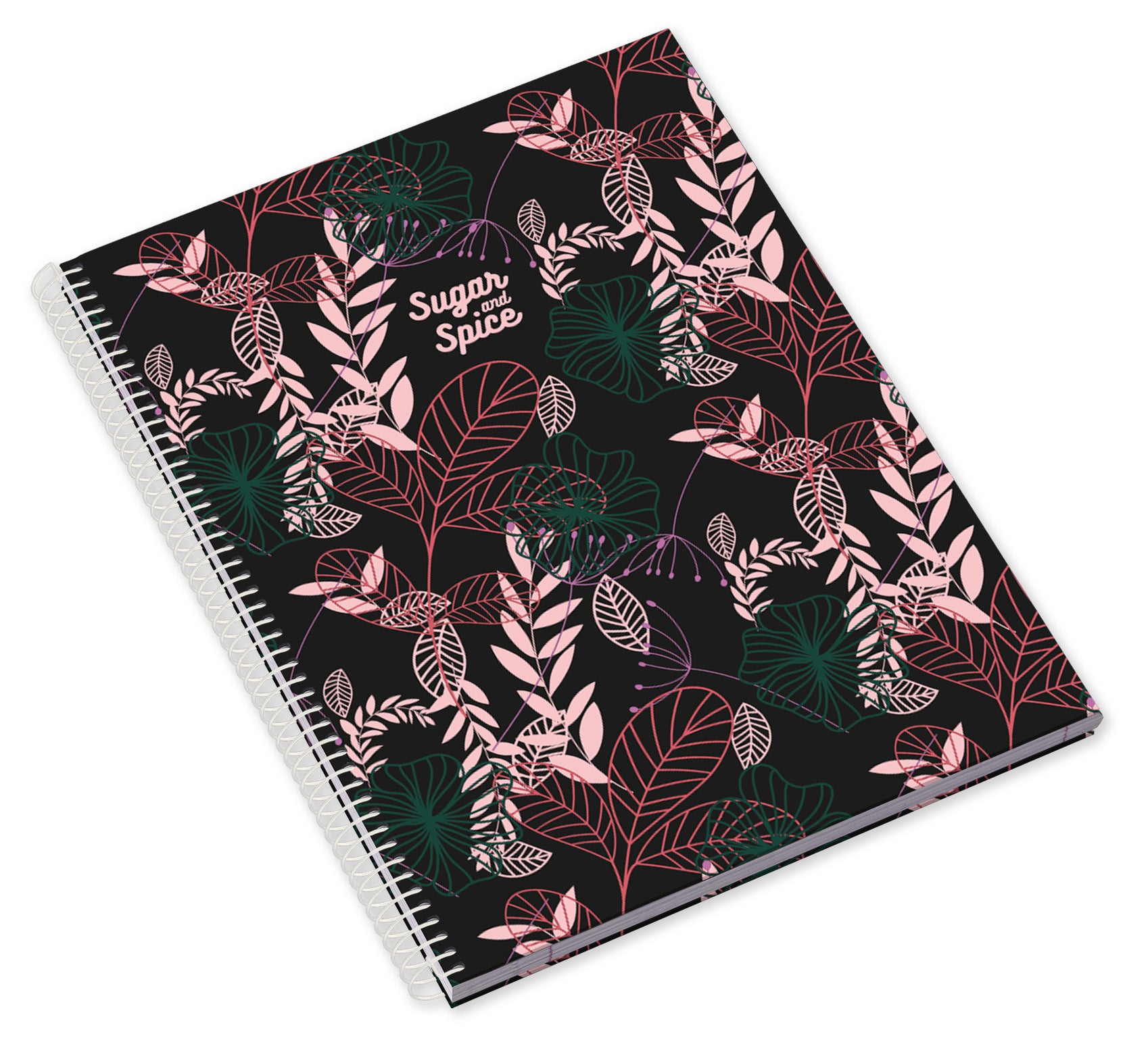 Caderno Espiral Capa Dura A5 80F 90G Sugar&Spice Pautado 24 ( Imagem 3 de 3 ) - Preview