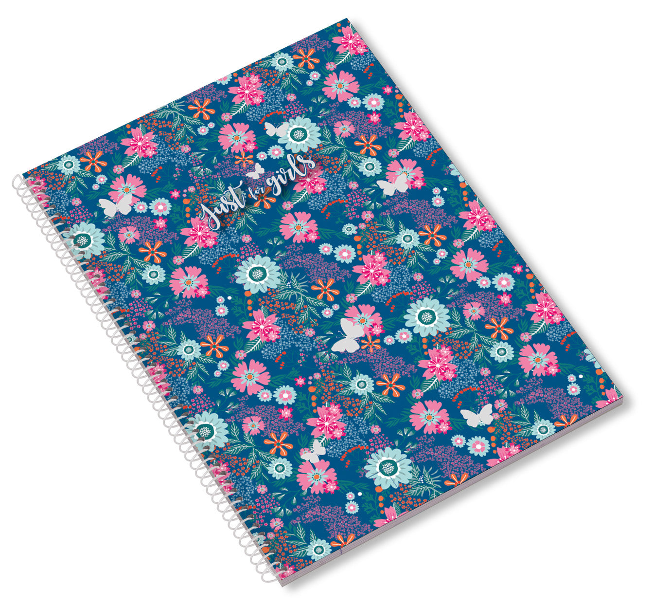 Caderno Espiral A5 80F Just4Girls Pautado 24 ( Imagem 2 de 3 ) - Preview