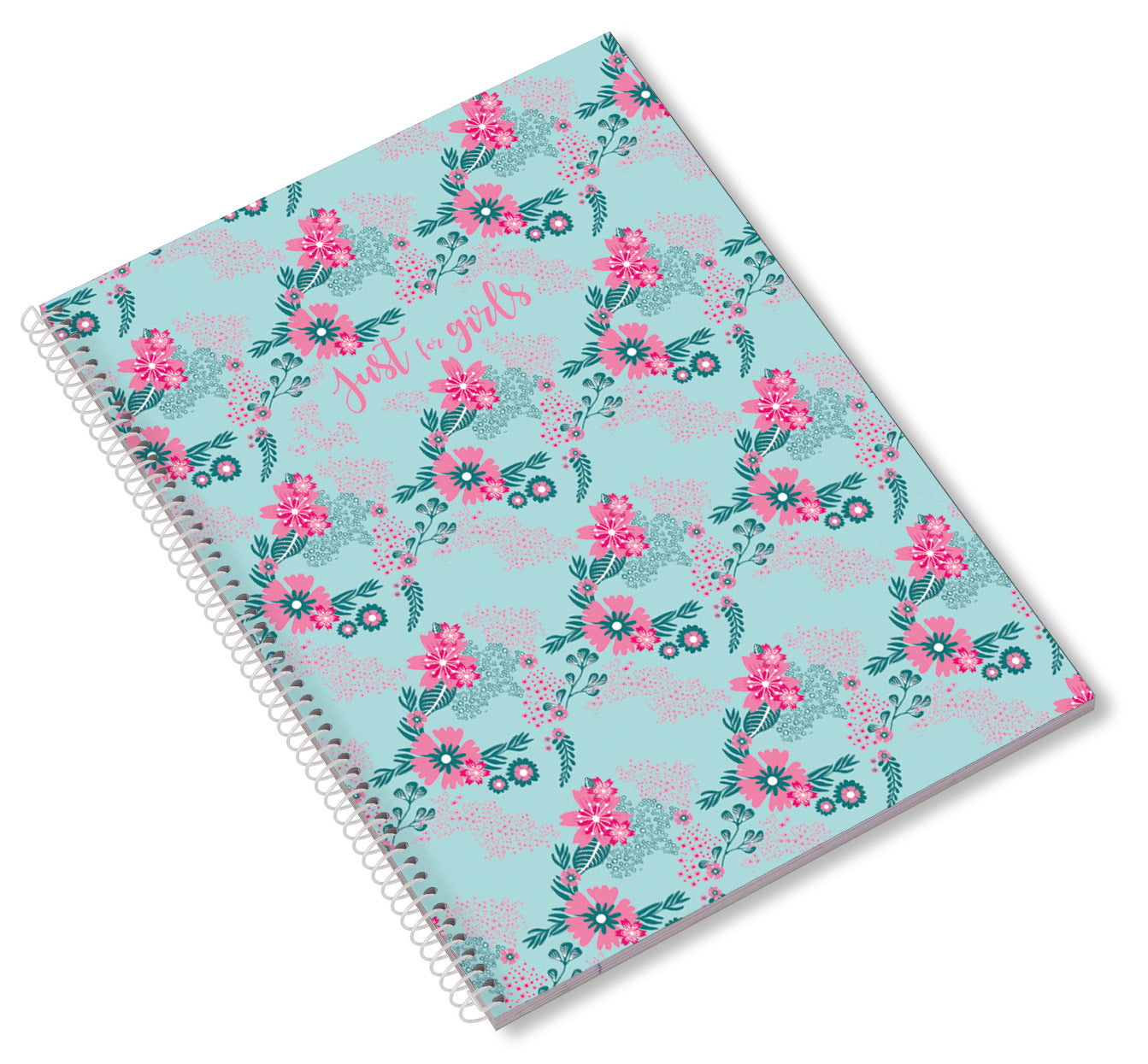 Caderno Espiral A5 80F Just4Girls Pautado 24 ( Imagem 3 de 3 ) - Preview