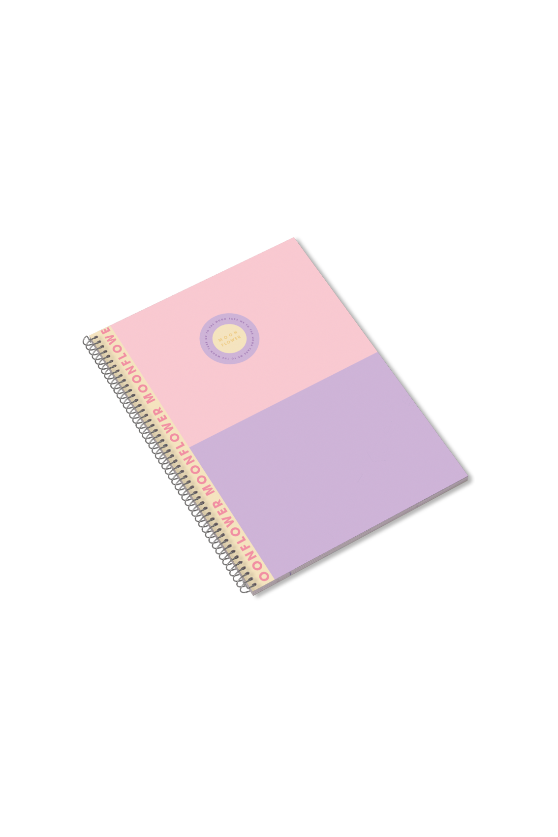 Caderno Espiral A4 80F Campus Moonflower Quadriculado 23 ( Imagem 3 de 4 ) - Preview