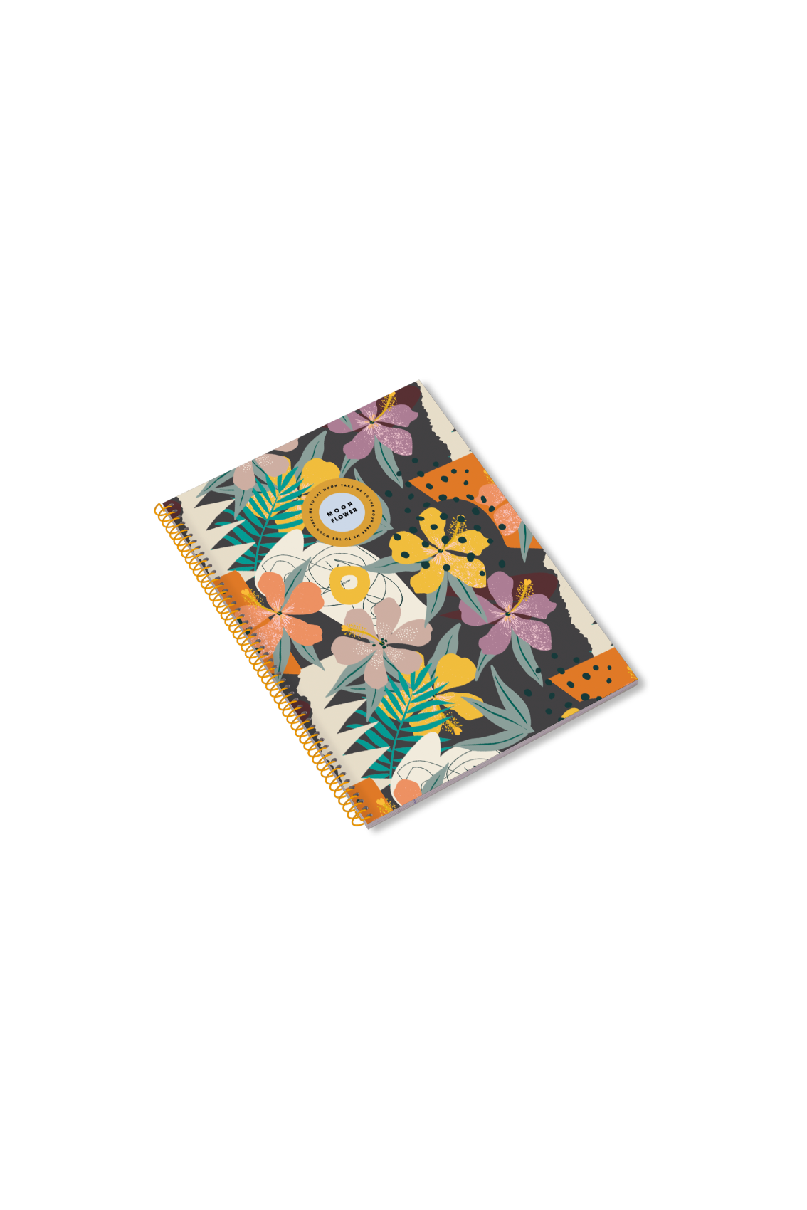 Caderno Espiral A5 80F Teen Moonflower Pautado 23 ( Imagem 2 de 4 ) - Preview