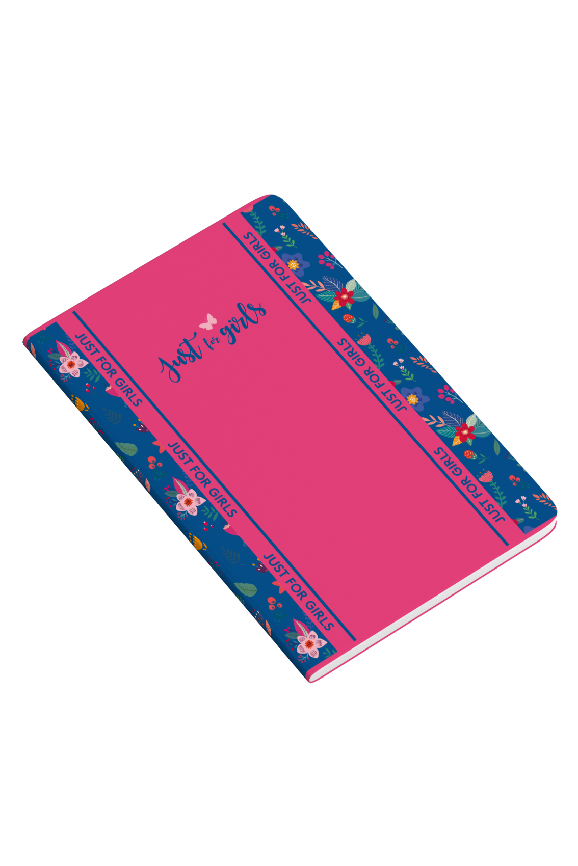 Caderno Agrafado A4 48F 90G Just4Girls Flowers Pautado 23 ( Imagem 2 de 2 ) - Preview
