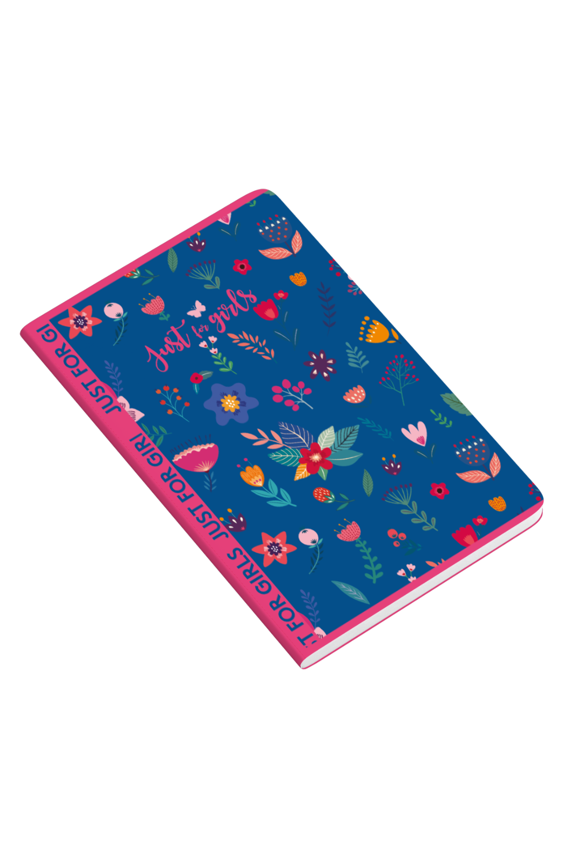 Caderno Agrafado A5 48F 90G Just4Girls Flowers Pautado 23 ( Imagem 2 de 2 ) - Preview
