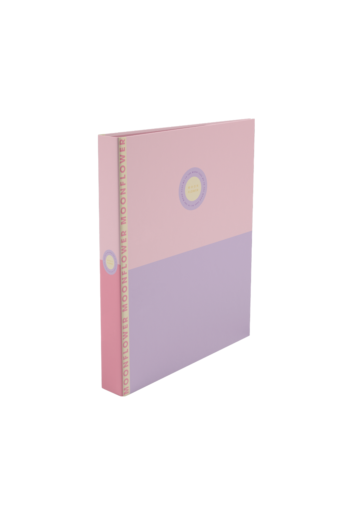 Capa A4 2 Argolas Lombada Estreita Campus Moonflower ( Imagem 2 de 2 ) - Preview