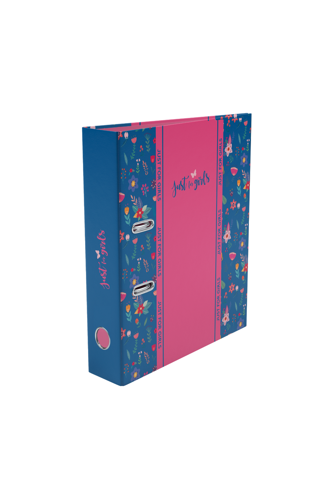 Capa A4 Lombada Larga Just4Girls Flowers ( Imagem 2 de 2 ) - Preview