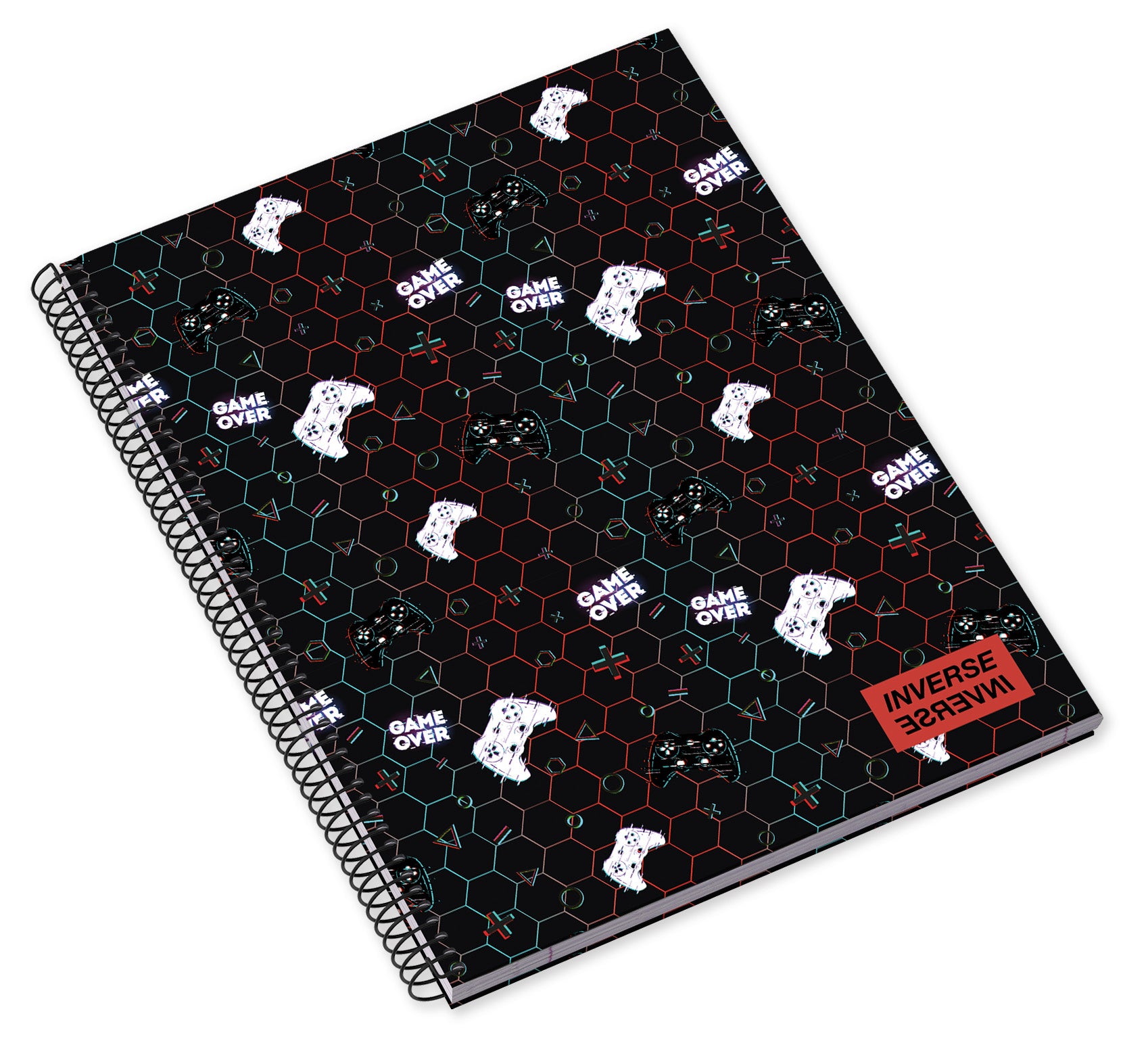 Caderno Espiral Capa Dura A4 80F 90G Teen Inverse Pautado 24 ( Imagem 4 de 4 ) - Preview