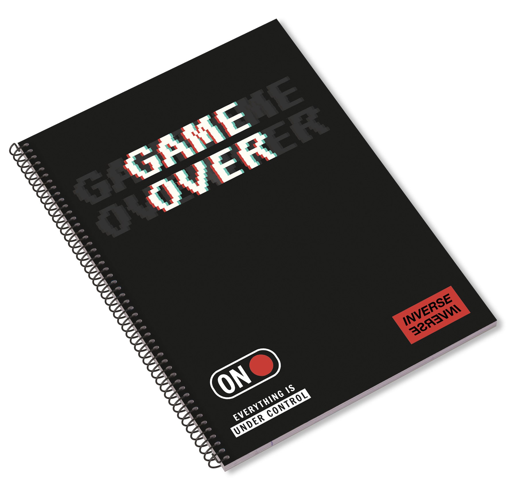 Caderno Espiral A4 80F Teen Inverse Pautado 24 ( Imagem 3 de 4 ) - Preview