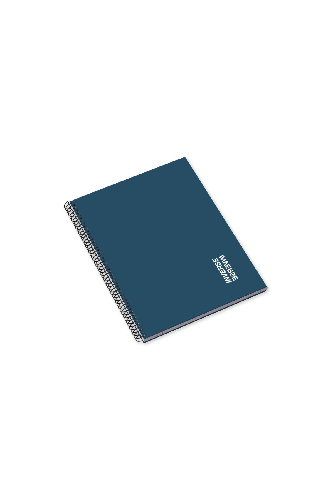 Caderno Espiral Capa Dura A5 80F 90G Campus Inverse Pautado 23 ( Imagem 2 de 4 ) - Preview