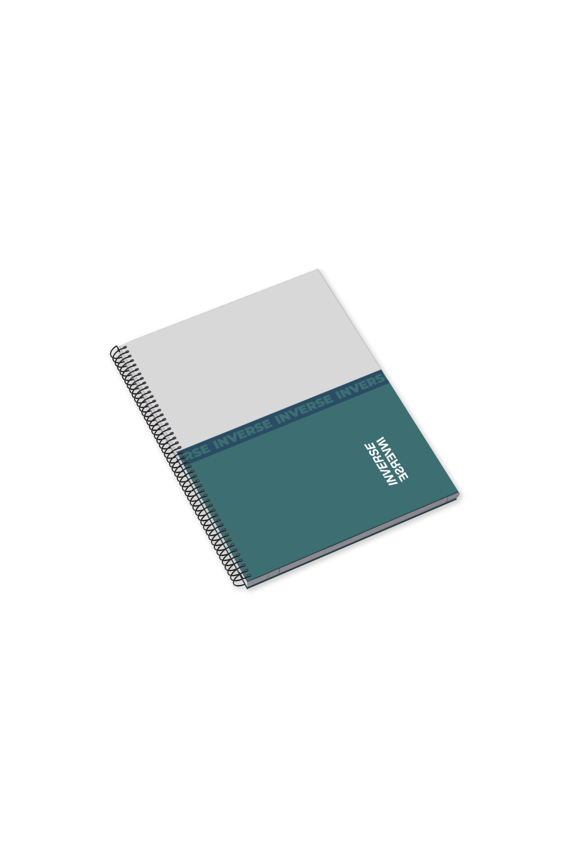 Caderno Espiral Capa Dura A5 80F 90G Campus Inverse Pautado 23 ( Imagem 3 de 4 ) - Preview