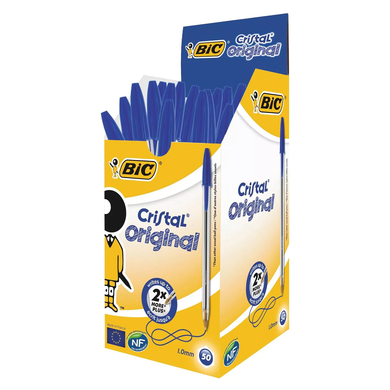 Esferográfica Bic Cristal Azul 8373609  ( Imagem 4 de 7 ) - Preview