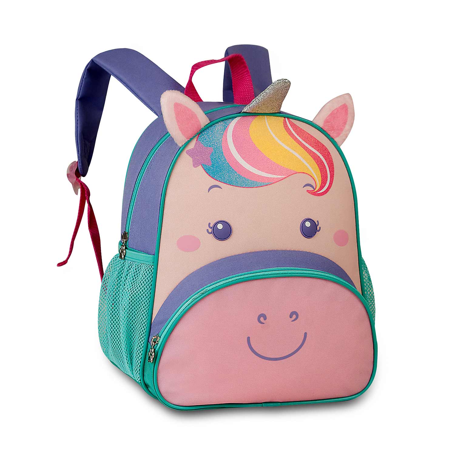 Mochila Clio Pets Unicórnio 33X27X11,5Cm Sortido Cp2653D ( Imagem 3 de 3 ) - Preview