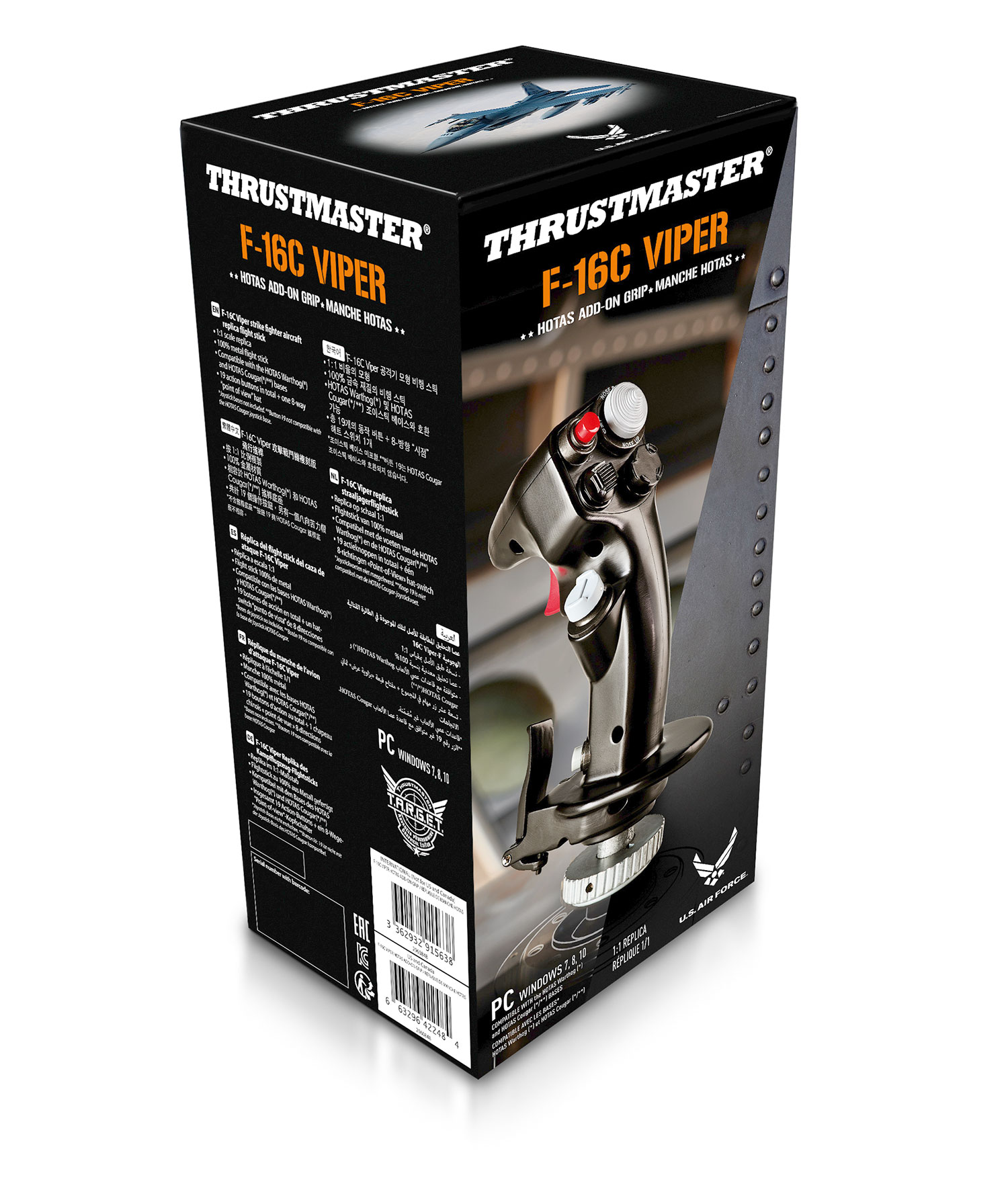 Joystick Thrustmaster - F16C FCS Viper Hotas Add-On Grip (PC) ( Imagem 4 de 4 ) - Preview