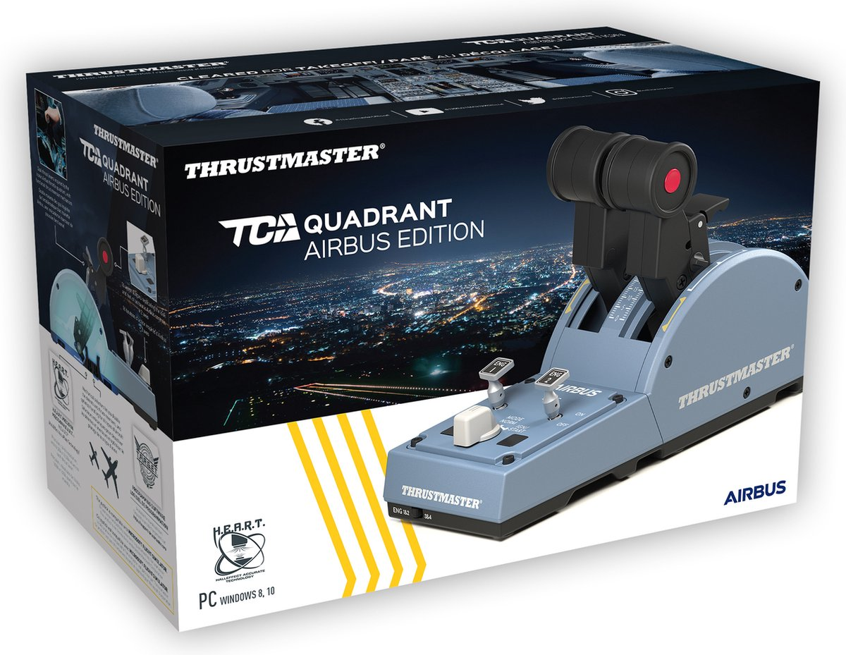Thrustmaster Quadrant - TCA Quadrant Airbus Edition (PC) ( Imagem 4 de 4 ) - Preview
