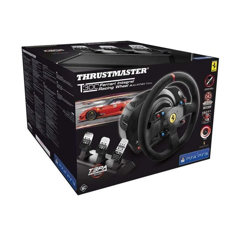 Volante Thrustmaster - T300 Ferrari Integral Alcantara Edition (PS4 / PS3 / PC) ( Imagem 3 de 3 ) - Preview