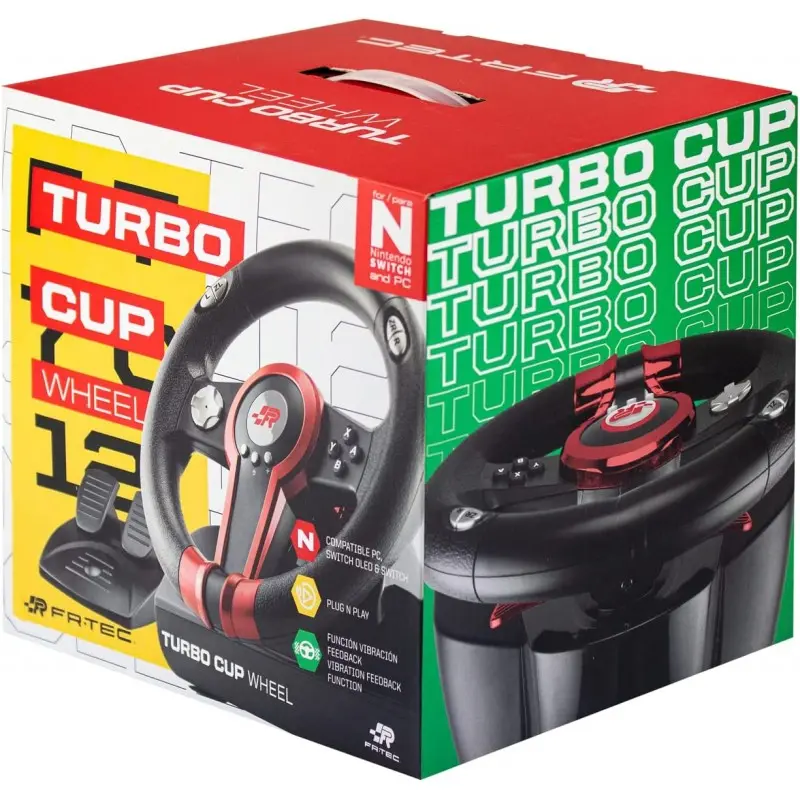 Volante FR-TEC Turbo Cup Wheel Nintendo Switch ( Imagem 4 de 4 ) - Preview