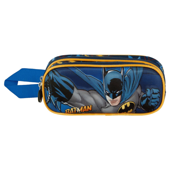 DC Comics Batman Night Estojo Duplo 3D, Azul Escuro ( Imagem 2 de 4 ) - Preview
