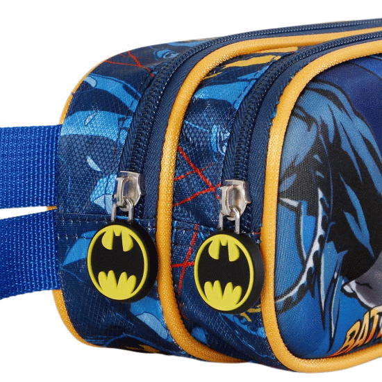 DC Comics Batman Night Estojo Duplo 3D, Azul Escuro ( Imagem 4 de 4 ) - Preview