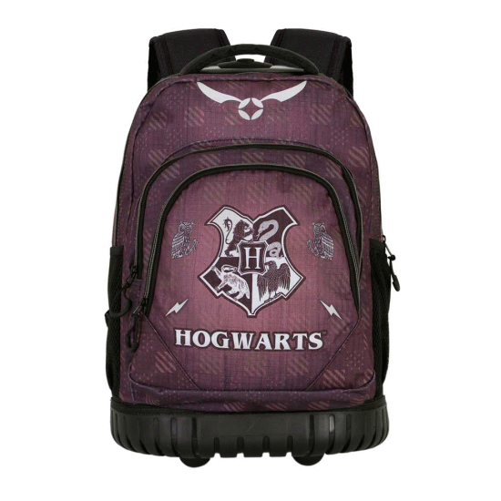 Harry Potter Hogwarts Mochila Trolley GTS FAN, Marrom ( Imagem 2 de 3 ) - Preview