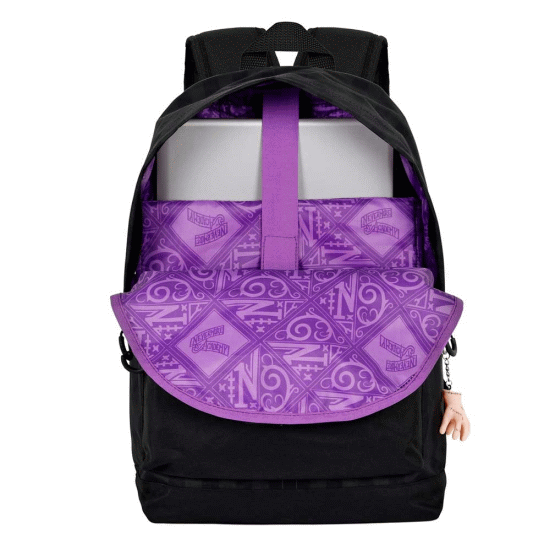 Wednesday Uniform Mochila HS FAN 2.0, Preta ( Imagem 4 de 4 ) - Preview