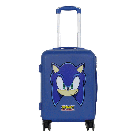 Sonic The Hedgehog - SEGA Sight Mala de Cabine ABS 4 Rodas, Azul ( Imagem 3 de 5 ) - Preview