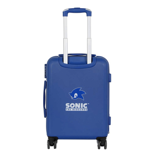 Sonic The Hedgehog - SEGA Sight Mala de Cabine ABS 4 Rodas, Azul ( Imagem 4 de 5 ) - Preview