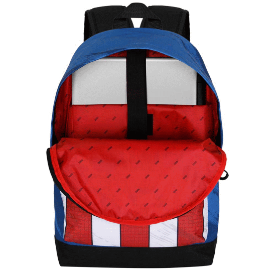 Marvel Capitão América Gears Mochila HS FAN 2.2, Azul ( Imagem 4 de 4 ) - Preview