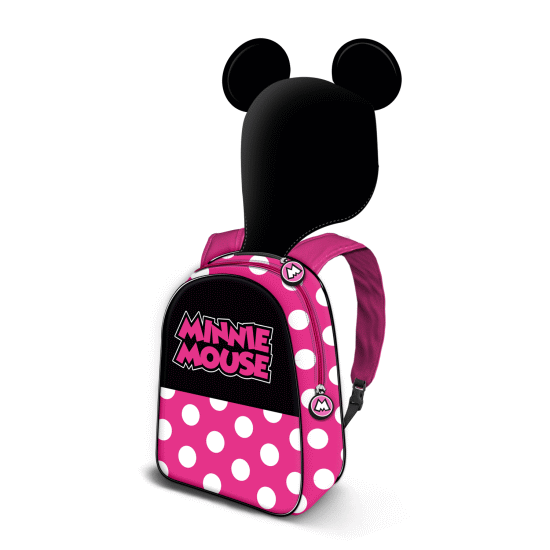 Disney Minnie Mouse Clever Mochila com Capuz Hood, Preta ( Imagem 2 de 4 ) - Preview