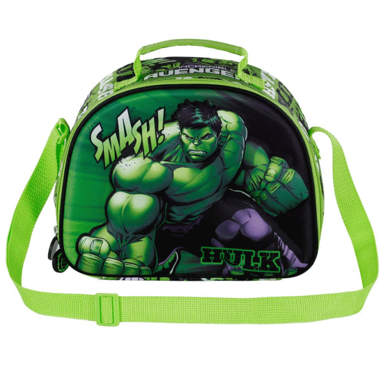 Marvel Hulk Superhuman Lancheira 3D, Verde ( Imagem 4 de 5 ) - Preview