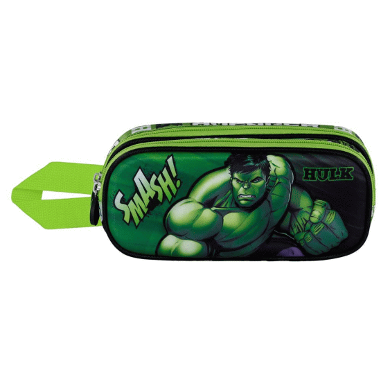 Marvel Hulk Superhuman Estojo Duplo 3D, Verde ( Imagem 2 de 4 ) - Preview