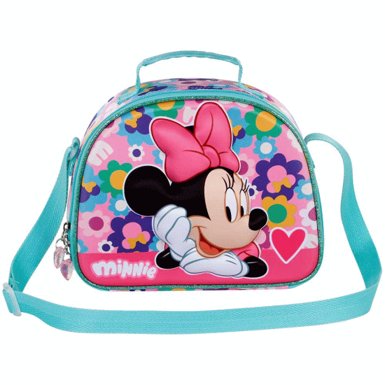 Disney Minnie Mouse Heart Lancheira 3D, Rosa ( Imagem 2 de 3 ) - Preview