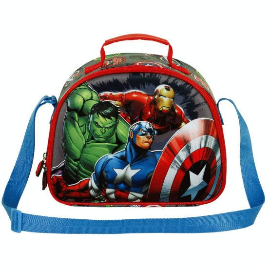 Marvel Os Vingadores Invencible Lancheira 3D, Multicolorido ( Imagem 3 de 3 ) - Preview