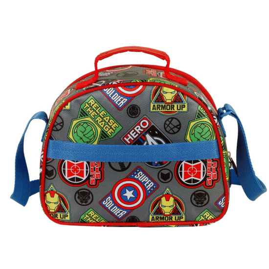 Marvel Os Vingadores Invencible Lancheira 3D, Multicolorido ( Imagem 2 de 3 ) - Preview